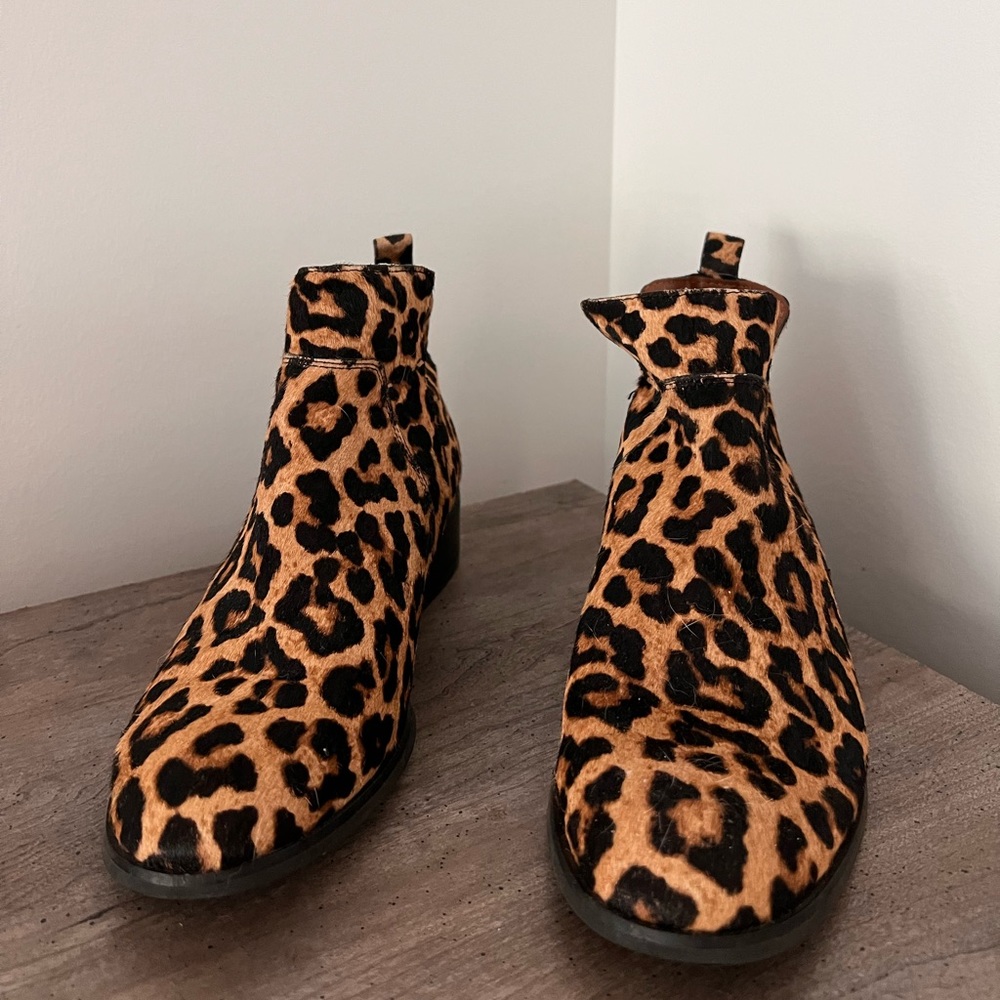 Leopard Ankle Booties